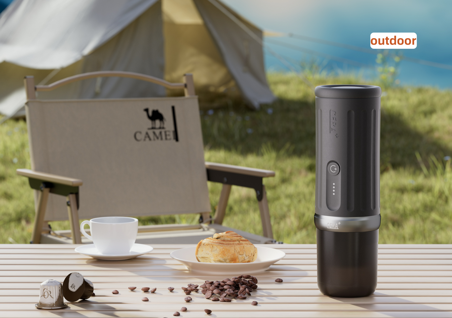 2 in 1 Portable Espresso Machine